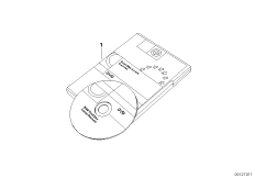 DVD с дор.картами для сист.навиг. SA609