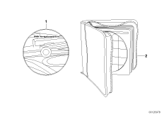 CD с дор.картами для системы навигации