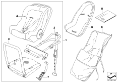 Детское сиденье BMW Baby Seat 0+ Isofix