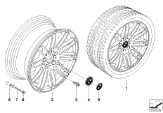 Л/c диск BMW Performance со сдв.сп. 269