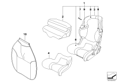 Детское сиденье BMW Junior Seat I-II