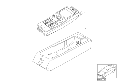 Детали Nokia 3110 в центральной консоли