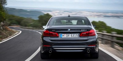 Задняя часть BMW 5