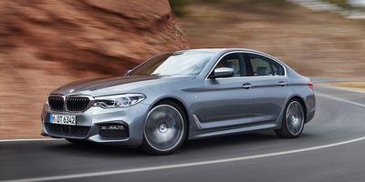 Обновлённый седан BMW 5
