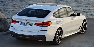  BMW 6 Series Gran Turismo вид сзади