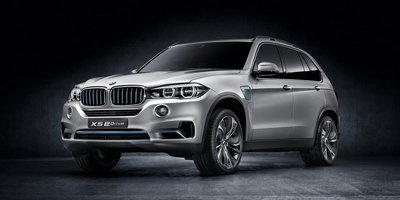 Предсерийная модель гибрида BMW X5