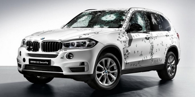 Бронекроссовер BMW X5 в серийном исполнении