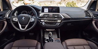 Интерьер BMW X3 2017