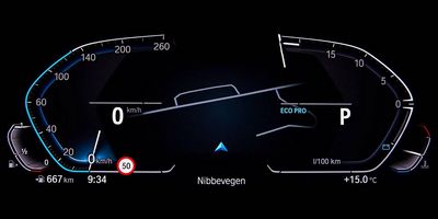 Электронная панель приборов BMW 3 2019