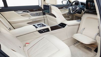 Роскошный интерьер BMW 7