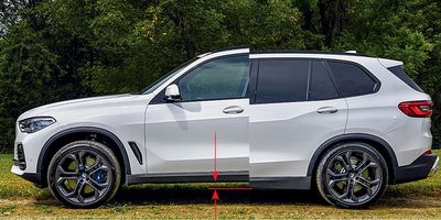 Работа адаптивных управляемых амортизаторов BMW X5